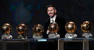 Messi fala sobre sua aposentadoria após conquistar sexta Bola de Ouro - GettyImages