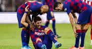 Luis Suárez em ação com a camisa do Barcelona - GettyImages