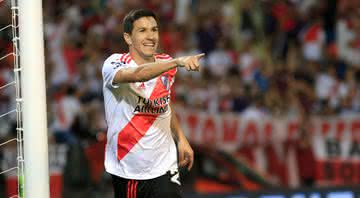 Nacho Fernández em ação pelo River Plate - GettyImages