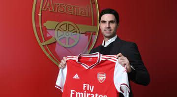 Mikel Arteta foi contratado pelo Arsenal no fim do ano passado - GettyImages
