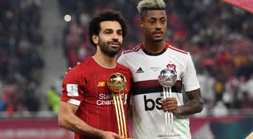 Bruno Henrique é eleito o segundo melhor do mundial e Salah fica com a Bola de Ouro - GettyImages