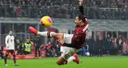 Ibra fez o quarto gol do Milan na partida - GettyImages