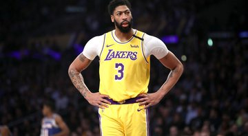 Anthony Davis, uma das trocas mais caras da NBA recusou a proposta de renovação de contrato com o Los Angeles Lakers - GettyImages
