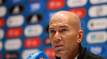 Zidane em coletiva de imprensa - GettyImages