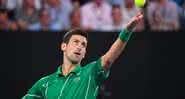 Djokovic vai ser testado após quatro casos de coronavírus em torneio de tênis - GettyImages