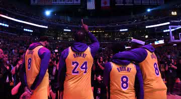 Lakers tem seu primeiro jogo após a morte de Kobe Bryant e noite de homenagens - GettyImages