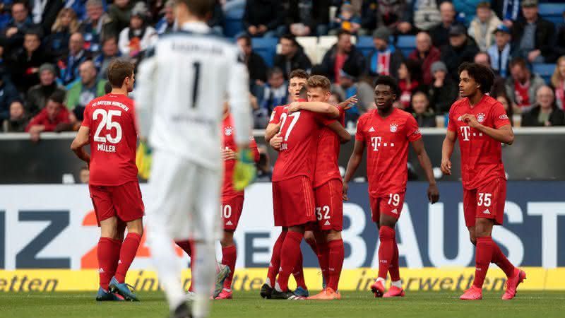 Bayern de Munique goleia o Hoffenheim pelo Campeonato Alemão - GettyImages