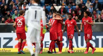 Bayern de Munique goleia o Hoffenheim pelo Campeonato Alemão - GettyImages
