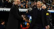 Zidane e Guardiola buscarão vaga nas quartas de final da Champions - GettyImages
