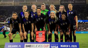 Mais uma vitória para a Seleção Feminina dos Estados Unidos - Getty Images
