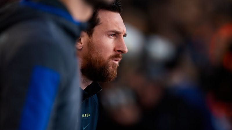Messi voltou aos treinamentos nesta segunda-feira, 7 - Getty Images