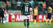 Luiz Adriano em ação com a camisa do Palmeiras - GettyImages