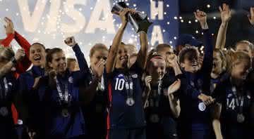 Seleção dos Estados Unidos, atual campeão do Torneio She Believes - GettyImages