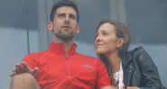 Novak Djokovic e Jelena testaram positivo para a Covid-19 há nove dias - GettyImages