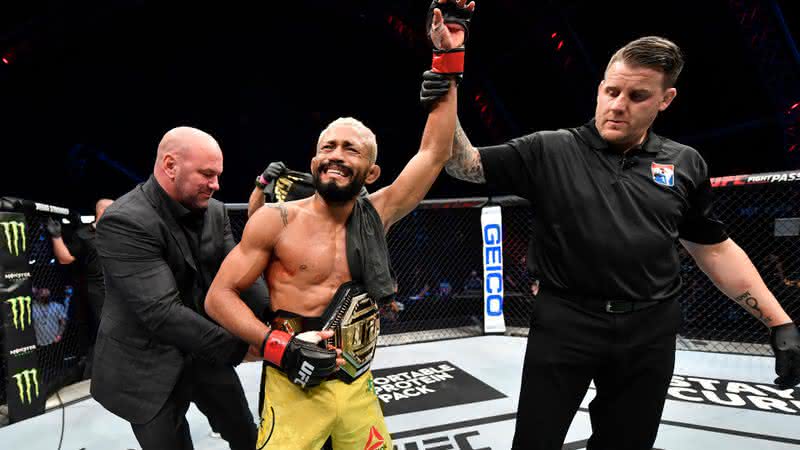 Deiveson Figueiredo conquista cinturão do UFC - Getty Images