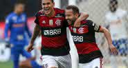 Pedro e Everton Ribeiro, jogadores do Flamengo - GettyImages