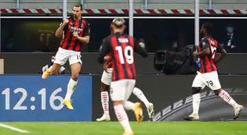Ibrahimovic foi o autor dos dois gols do Milan - Getty Images