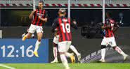 Ibrahimovic foi o autor dos dois gols do Milan - Getty Images