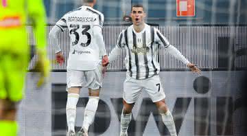 Cristiano Ronaldo celebrando pela Juventus - GettyImages