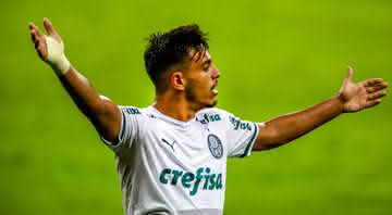 Gabriel Menino, volante do Palmeiras - GettyImages