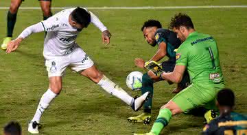 América-MG e Palmeiras brigaram por vaga na decisão da Copa do Brasil - GettyImages