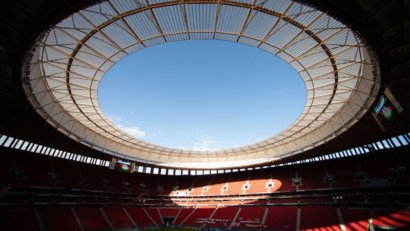 Estádio Mané Garrincha receberia jogos importantes nessa semana - GettyImages