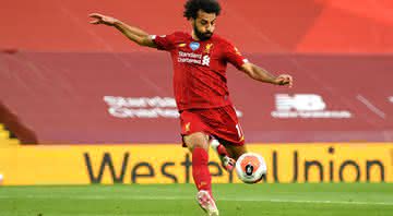 Salah está feliz no Liverpool - GettyImages