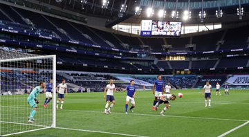 Tottenham jogou em casa diante do Everton - GettyImages