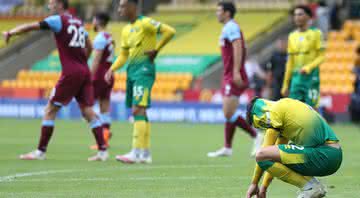 Norwich sofre goleada para West Ham e bate recorde de rebaixamentos no Campeonato Inglês - GettyImages