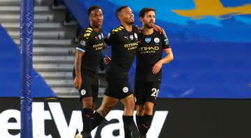 Sterling brilha, Manchester City faz 5 a 0 no Brighton e confirma vice da Premier League - GettyImages