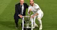 Sergio Ramos e Zidane em ação - GettyImages