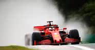 GP da Hungria: Debaixo de chuva, Vettel lidera segundo treino livre - GettyImages