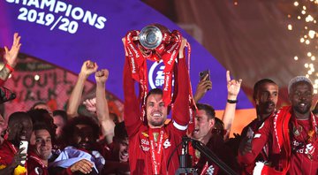 Liverpool: Jordan Henderson é eleito o jogador do ano da Premier League pela imprensa inglesa - GettyImages