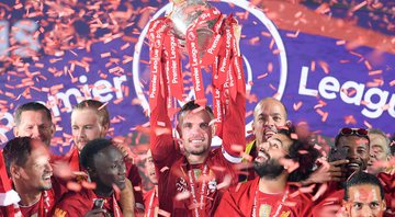 O Liverpool dominou as premiações da Premier League na temporada 2019-20 - Getty Images