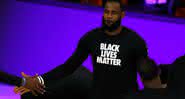 LeBron rebate críticas de Donald Trump a movimento Black Lives Matter na NBA - GettyImages