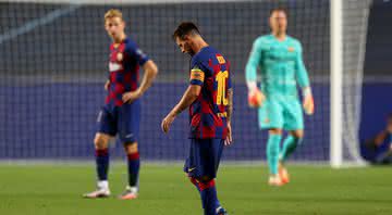 Messi foi um dos alvos nas brincadeiras pós-jogo - GettyImages