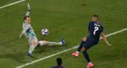 Mbappé na final da Champions League contra o Bayern de Munique - Getty Images