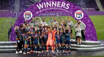 Lyon vence Wolfsburg e conquista quinto título consecutivo da Champions League feminina - GettyImages