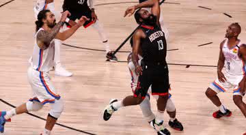 Playoffs da NBA: Com toco de Harden no fim, Rockets avançam à semifinal do Oeste e encaram os Lakers; confira a rodada - GettyImages