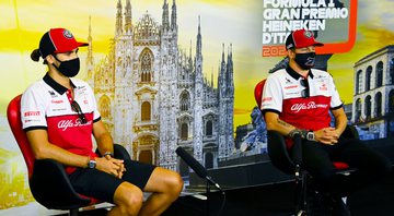 Alfa Romeo anuncia permanência de Raikkonen e Giovinazzi como pilotos para 2021 - GettyImages