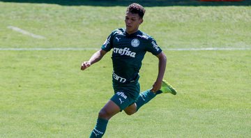 Veron voltou à equipe do Palmeiras e balançou as redes contra o Bragantino - Getty Images