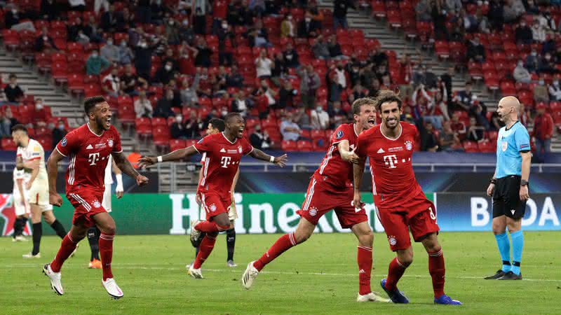 Bayern de Munique e Sevilla se enfrentaram na Supercopa da UEFA - GettyImages