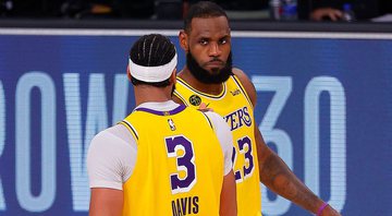 Imagem NBA: Técnico dos Lakers diz que é ‘improvável’ usar LeBron e Antony Davis na estreia da pré-temporada