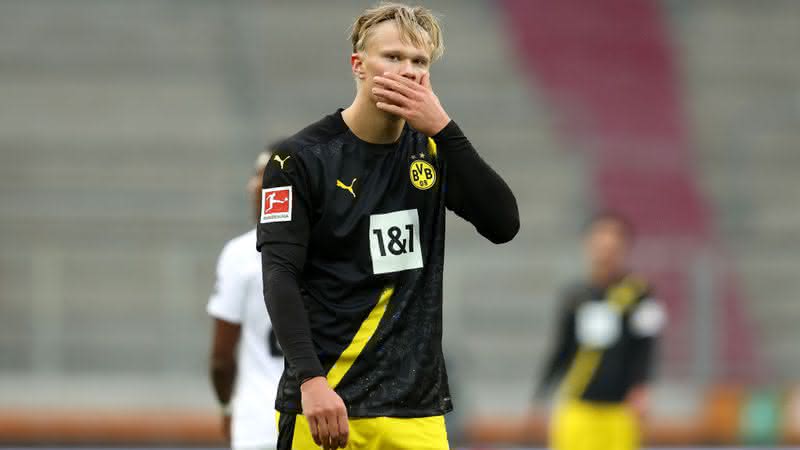 Haaland, atacante do Borussia Dortmund - GettyImages