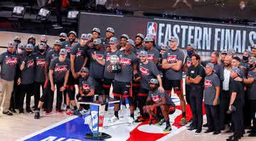 NBA: Adebayo tem noite inspirada, Heat bate os Celtics e avança às Finais contra os Lakers - GettyImages