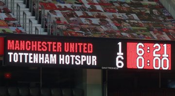 O Manchester United foi derrotado pelo Tottenham por 6 a 1 no Old Trafford - Getty Images
