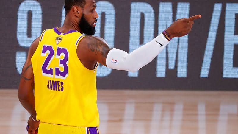 Lebron James foi o nome da partida 4 das finais da NBA - Getty Images