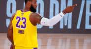 Lebron James foi o nome da partida 4 das finais da NBA - Getty Images