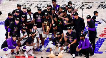 Los Angeles Lakers, atual campeão da NBA - GettyImages