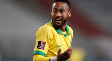 Neymar Jr marca três vezes pela Seleção Brasileira - GettyImages